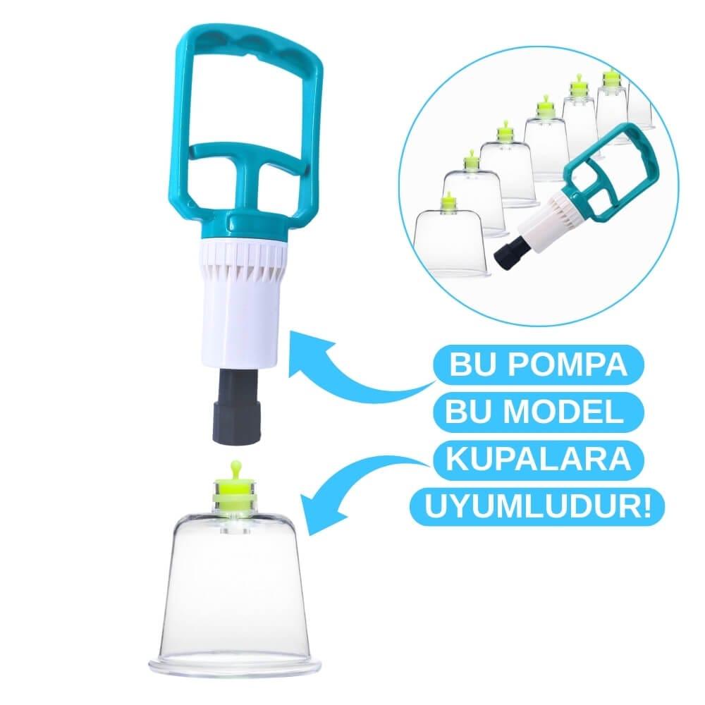 2 Parmak Hacamat Pompası Geniş Ağızlı