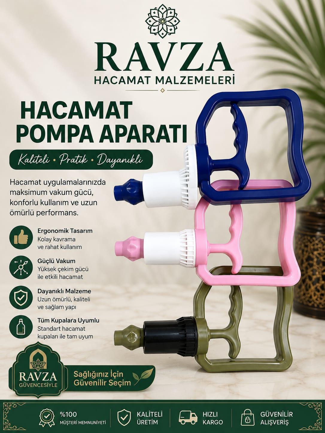 4 Parmak Hacamat Pompası